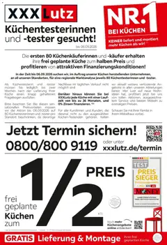 Vorschau von dem Prospekt des Geschäftes XXXLutz, gültig ab dem 22.08.2026