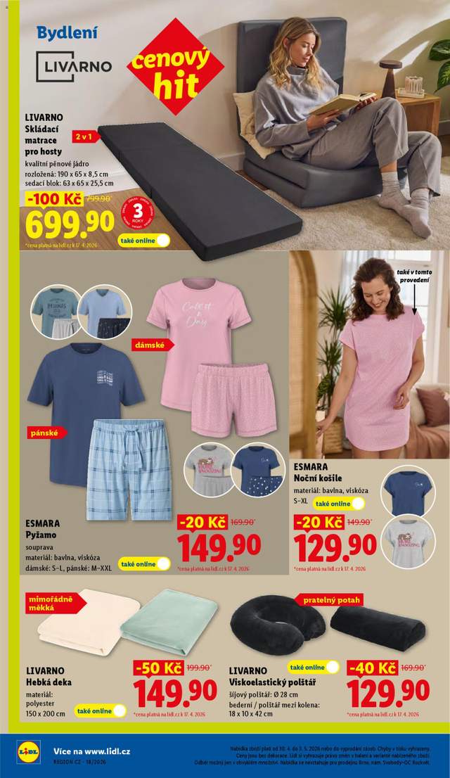Nový Lidl leták od 30.04.
