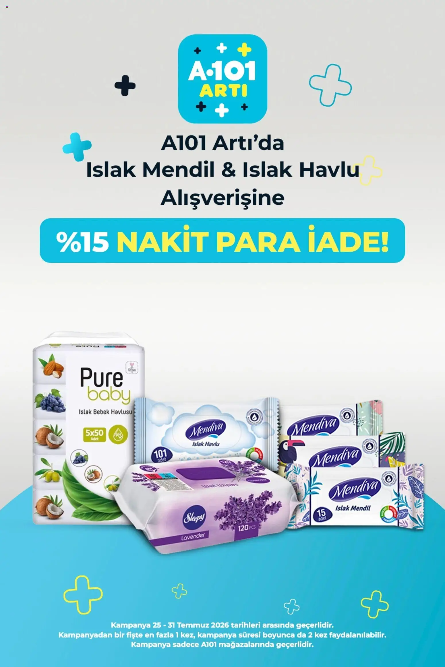 A101 A101 - Arti 25.07.2026 - Broşürünün önizlemesi