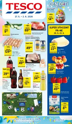 Náhled nabídky: Tesco Tesco leták - Hypermarket platný od 27.05.2026