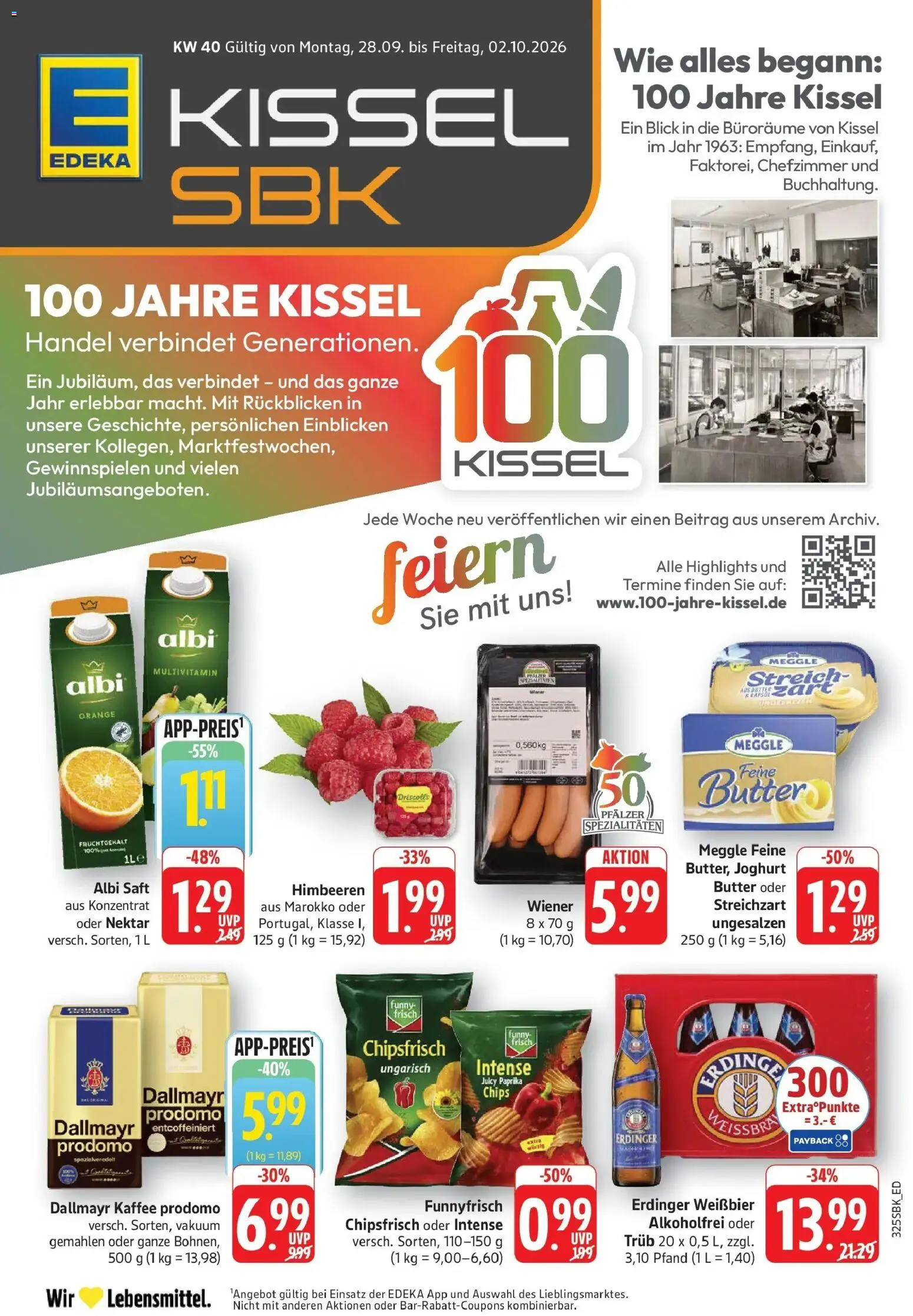 Vorschau von dem Prospekt des Geschäftes Edeka, gültig ab dem 28.09.2026