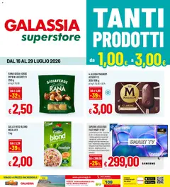 Anteprima dell'opuscolo Galassia volantino Superstore dal negozio Galassia valido da 16/07/2026
