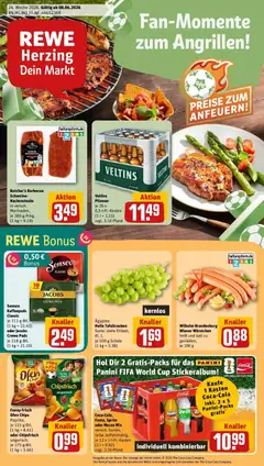 Vorschau von dem Prospekt des Geschäftes Rewe, gültig ab dem 08.06.2026