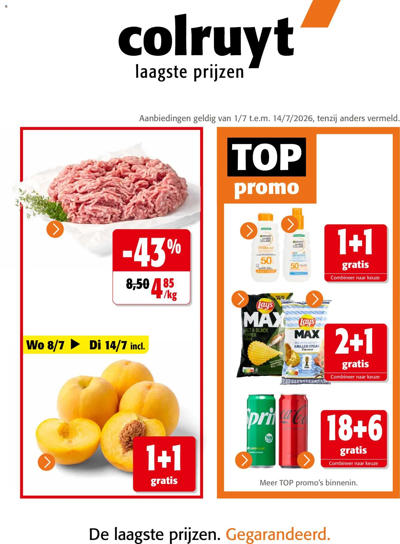 Voorbeeld van Colruyt Folder / Publicité van winkel Colruyt geldig vanaf 01/07/2026 - Steak