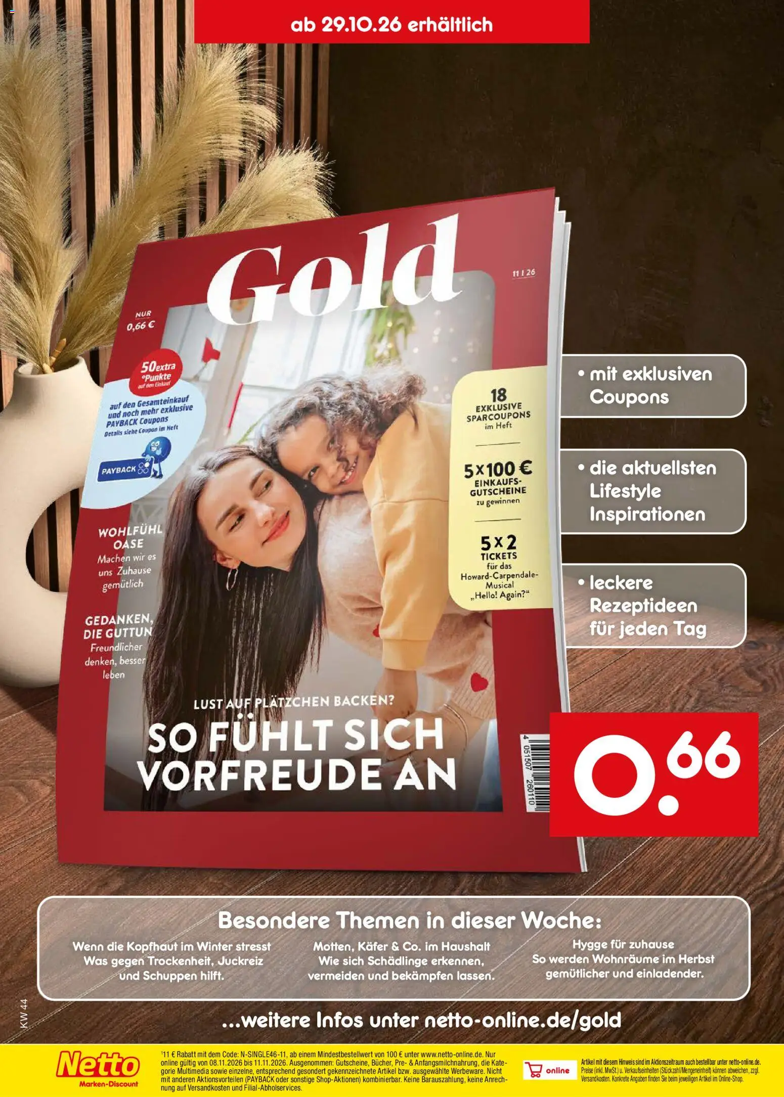Vorschau von dem Prospekt des Geschäftes Netto Marken-Discount, gültig ab dem 26.10.2026