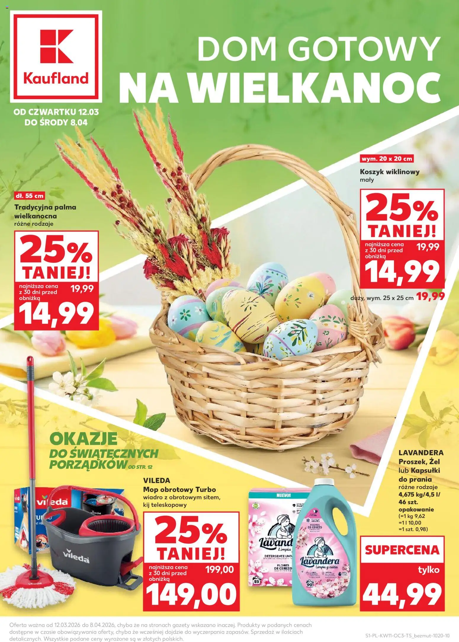 Náhled nabídky: Kaufland Polsko Kaufland Polsko leták - Dom gotowy na Wielkanoc platný od 12.03.2026 - Mop