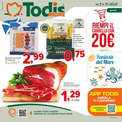 Anteprima dell'opuscolo Todis volantino Rione dal negozio Todis valido da 09/07/2026