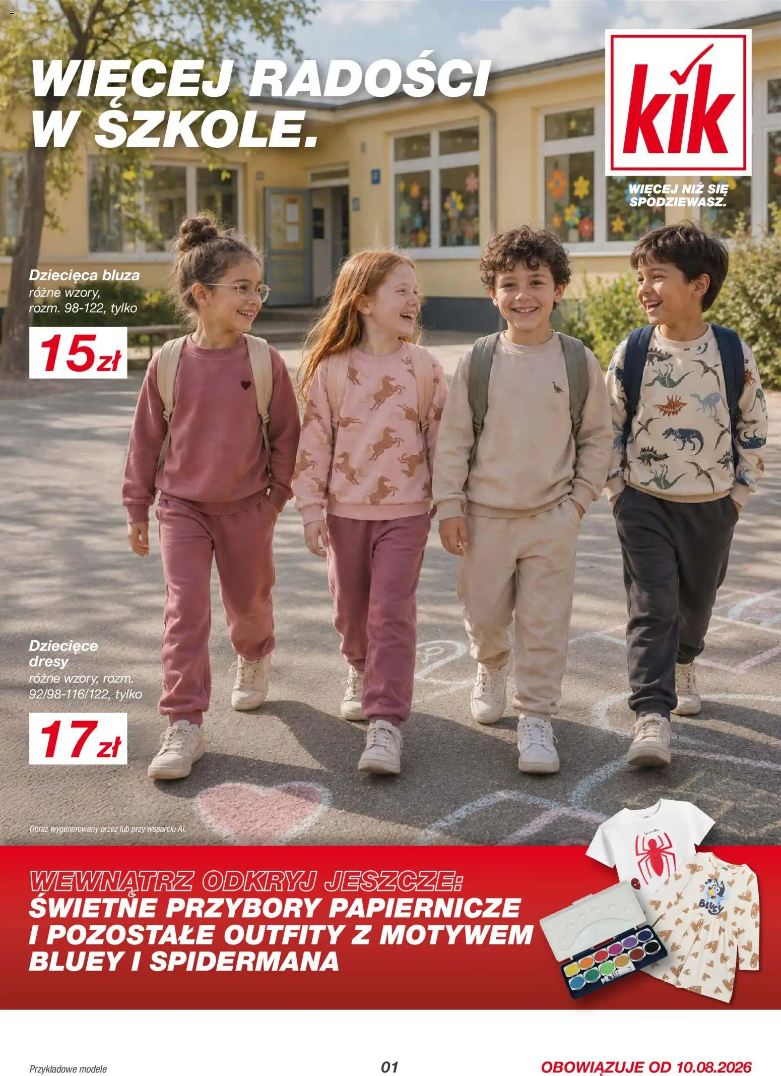 Pogląd gazetki "Kik gazetka" ze sklepu Kik ważnej od 10.08.2026