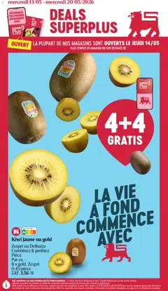 Voorbeeld van Delhaize Folder de la semaine 20 van winkel Delhaize geldig vanaf 13/05/2026