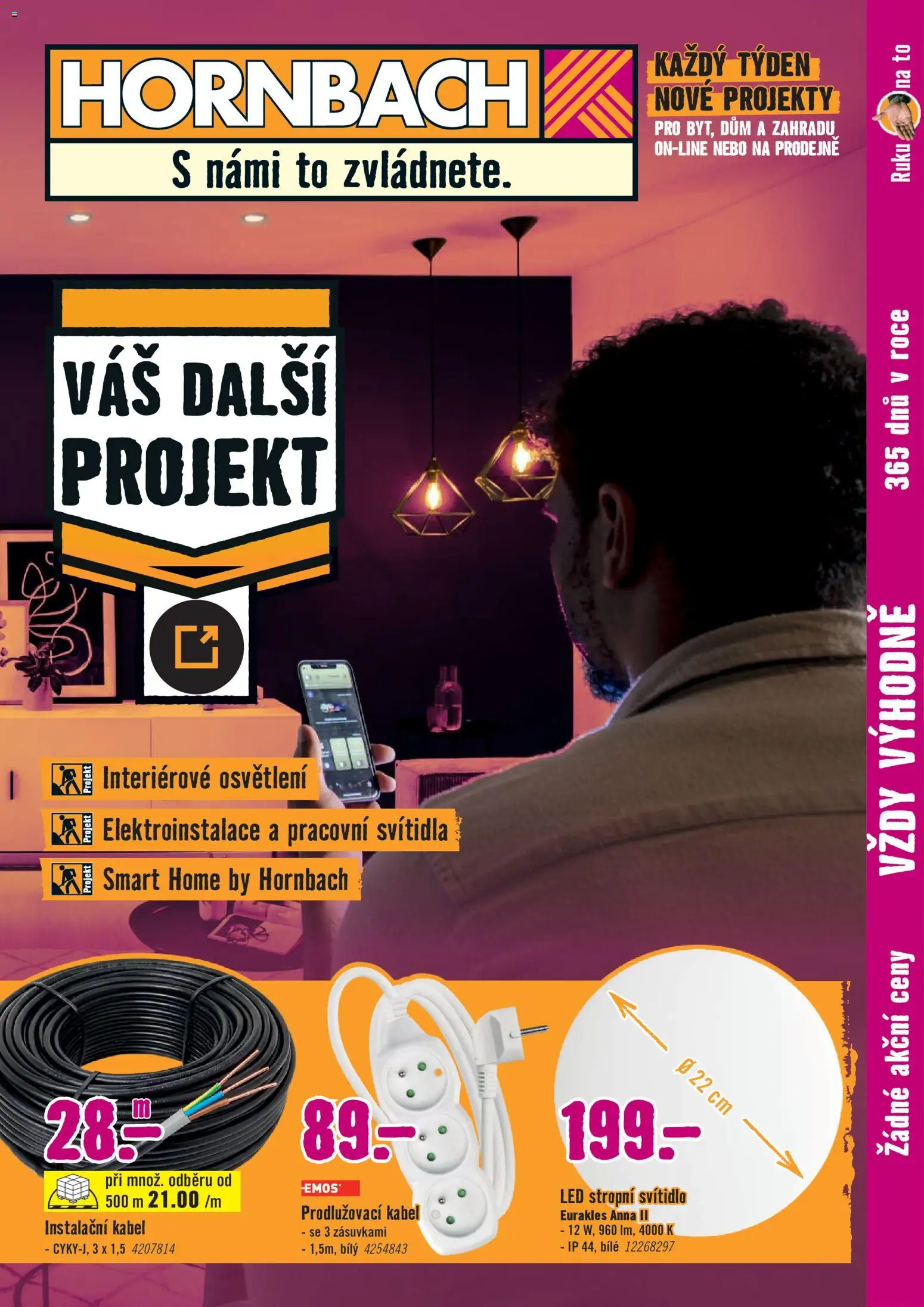 Náhled nabídky: HORNBACH HORNBACH leták - Osvětlení platný od 28.10.2026