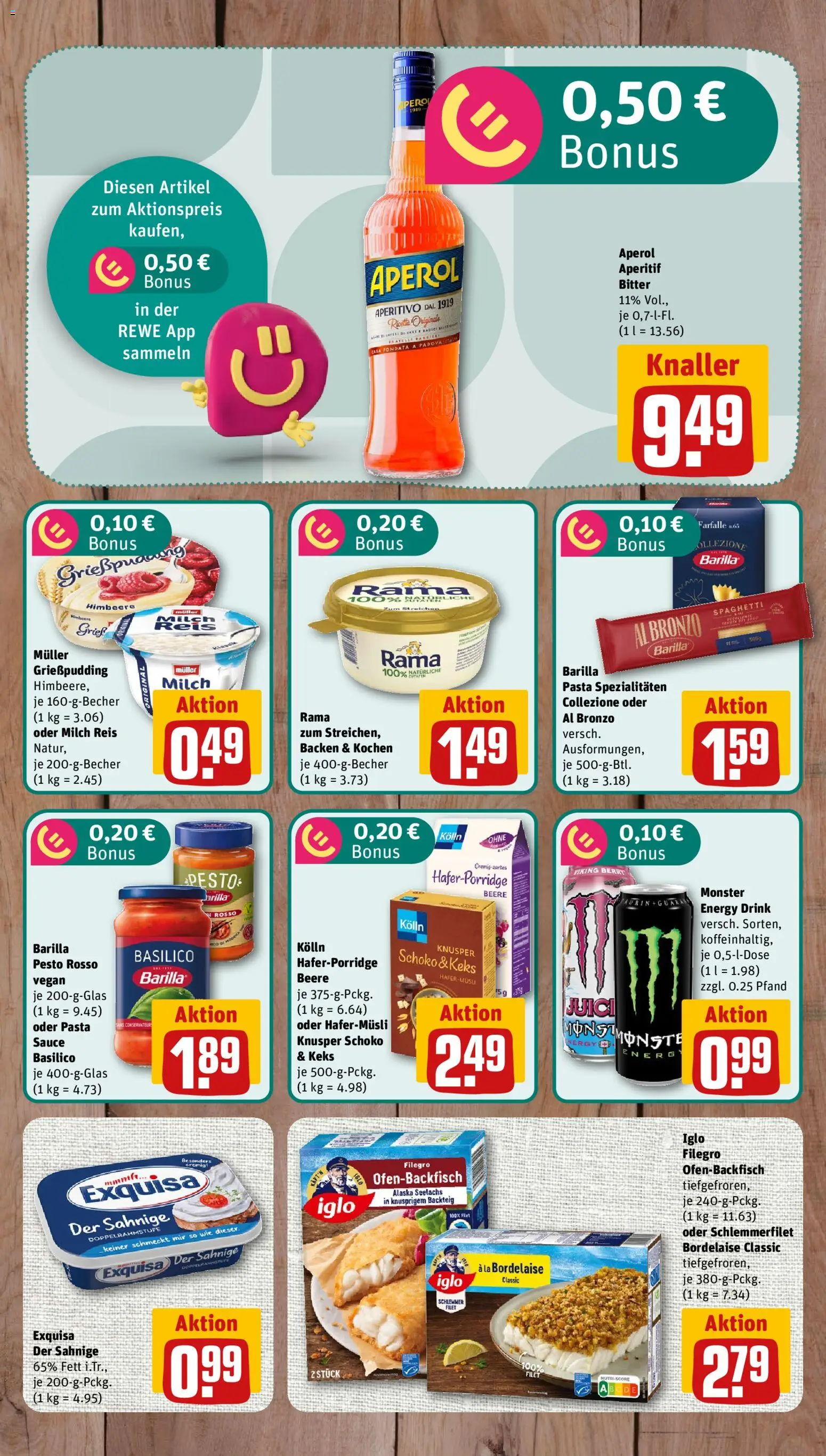 Vorschau von dem Prospekt des Geschäftes Nahkauf, gültig ab dem 26.10.2026 - Pasta, Monster, Himbeere, Reis, Energy, Rama, Spezialitäten, Kolln