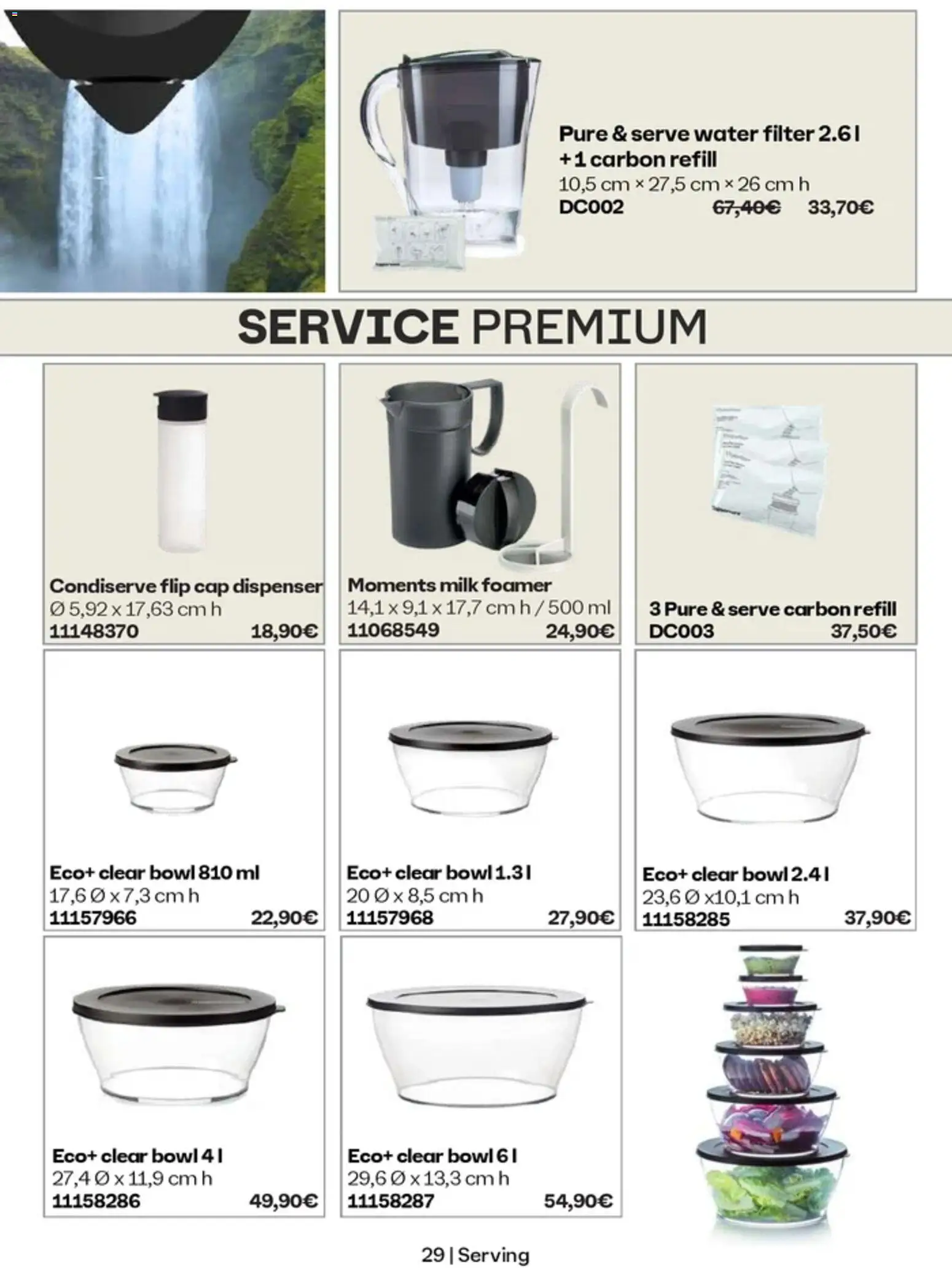 Prévisualisation de Catalogue Tupperware Hiver du magasin Tupperware formulaire valide 01/11/2026