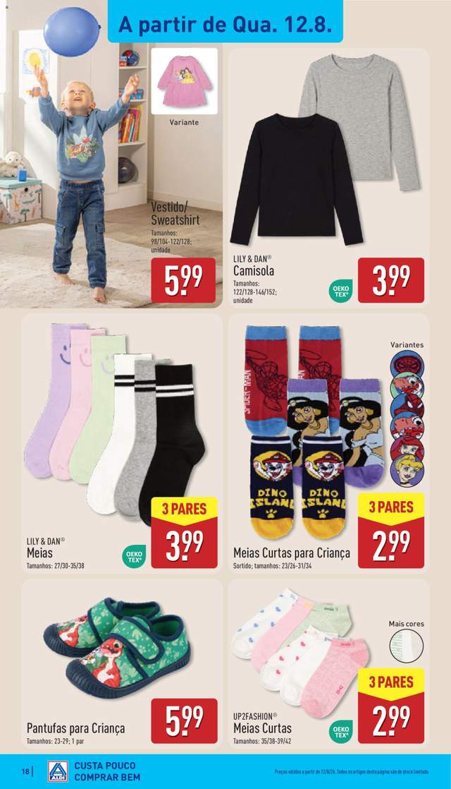 Novo folheto Aldi a partir de 10/08