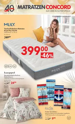 Vorschau der Angebote: Matratzen Concord Matratzen Concord Wien gültig ab 27.05.2026
