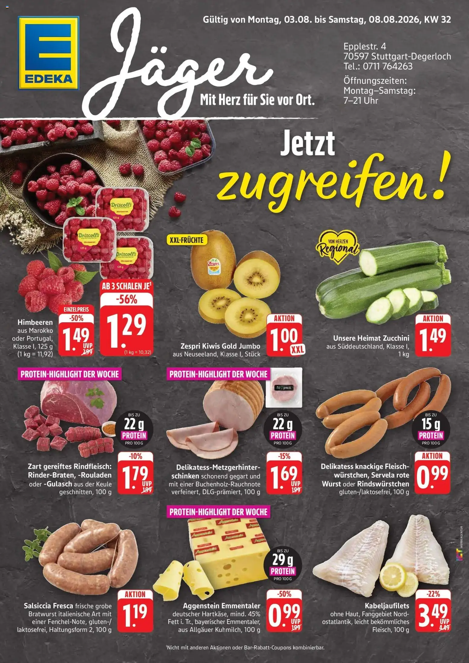 Vorschau von dem Prospekt des Geschäftes Edeka, gültig ab dem 03.08.2026