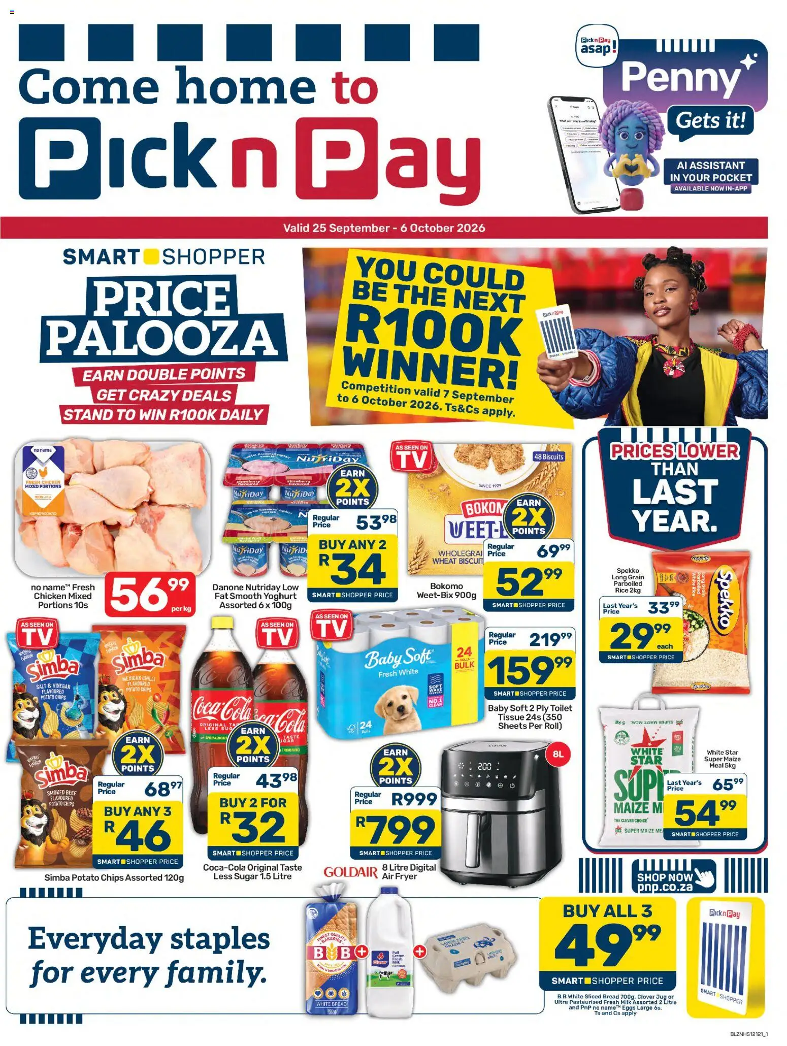 Preview of Pick n Pay flyer valid from 25/09/2026