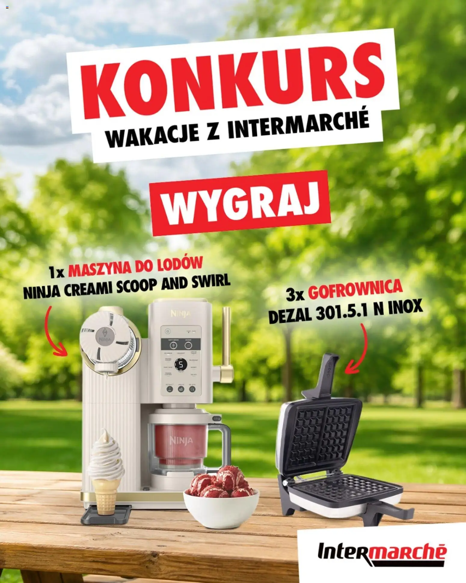 Pogląd gazetki "Intermarche konkurs - Wakacje z Intermarche" ze sklepu Intermarche ważnej od 09.07.2026
