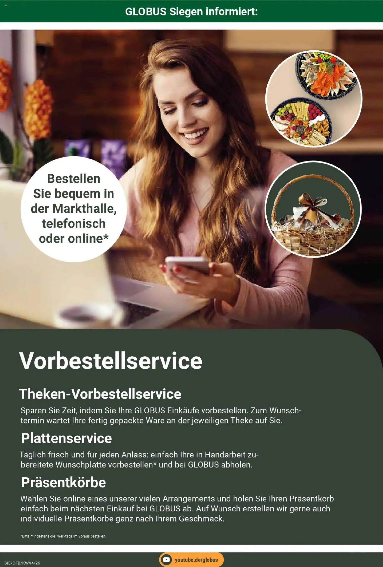 Vorschau von dem Prospekt des Geschäftes Globus, gültig ab dem 26.10.2026