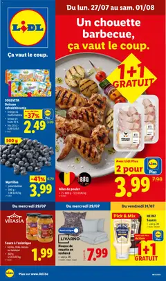 Prévisualisation de Folder week 31 du magasin Lidl formulaire valide 27/07/2026
