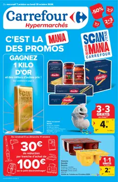 Prévisualisation de Carrefour Hypermarché Promotions de la semaine du magasin Carrefour formulaire valide 07/10/2026