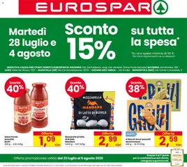 Anteprima dell'opuscolo Eurospar volantino Ravenna dal negozio Eurospar valido da 23/07/2026