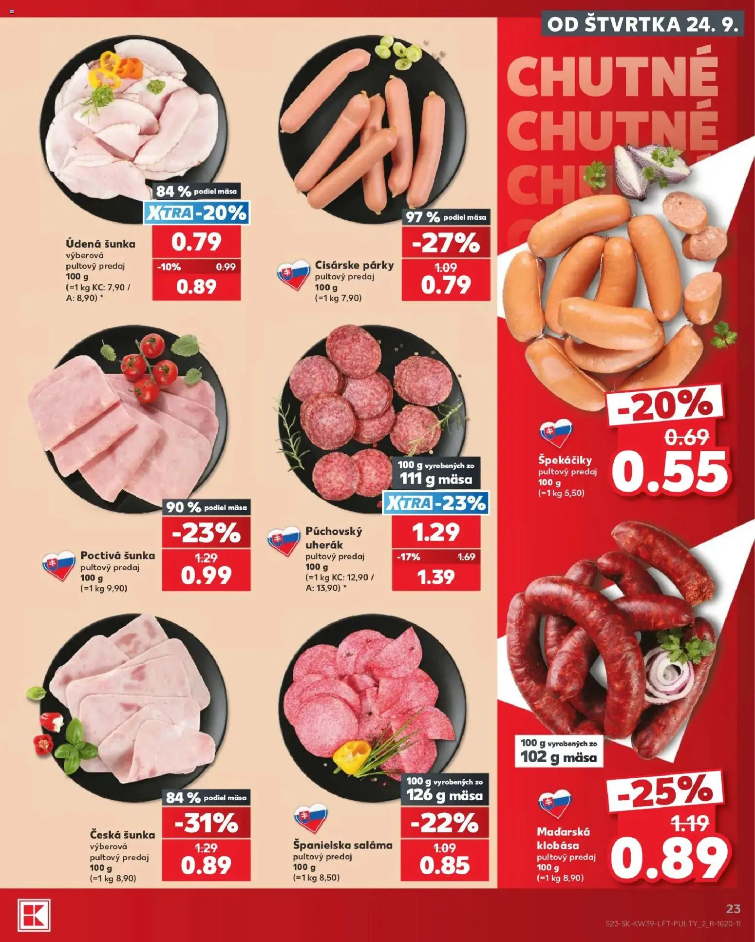 Náhľad Kaufland letáku platného od 24.09.2026