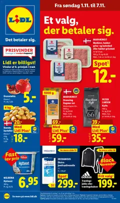 Eksempel på tilbudsavis Lidl - Tilbudsavis uge 44 fra butik Lidl gyldig fra 01/11/2026