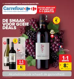 Voorbeeld van Carrefour Wijnfestivaal van winkel Carrefour geldig vanaf 02/09/2026