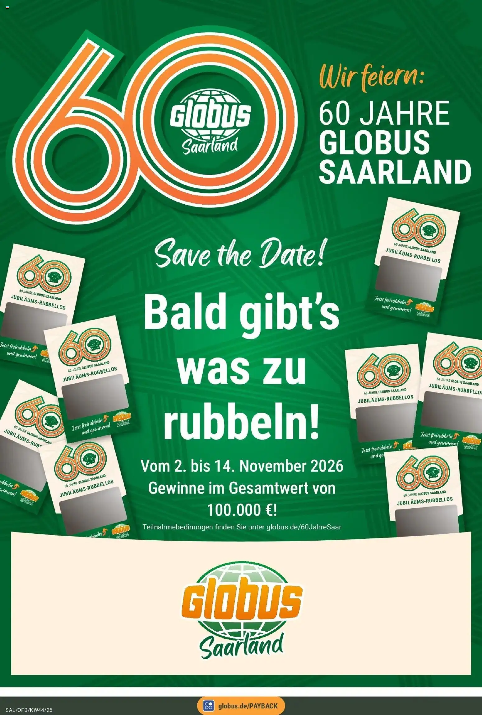 Vorschau von dem Prospekt des Geschäftes Globus, gültig ab dem 26.10.2026