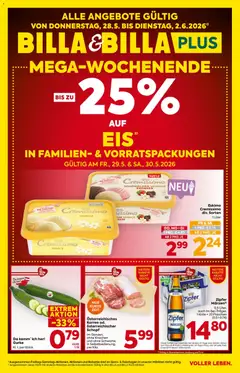 Vorschau der Angebote: Billa Billa Flugblatt - Tirol gültig ab 28.05.2026