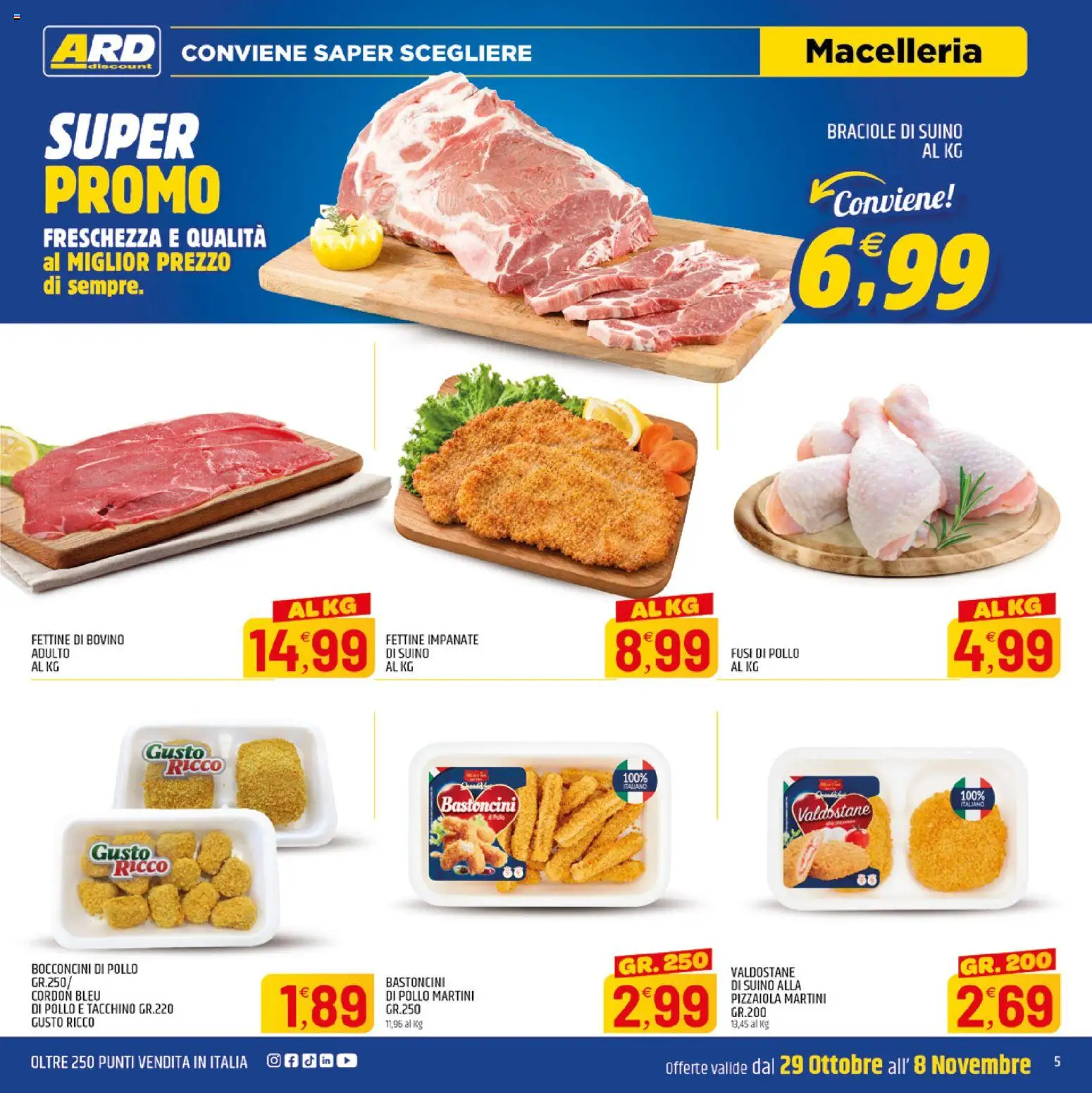 Anteprima dell'opuscolo ARD Discount volantino Sardegna dal negozio ARD Discount valido da 29/10/2026