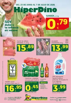 Vista previa del folleto de la tienda HiperDino válido desde el 23/06/2026 