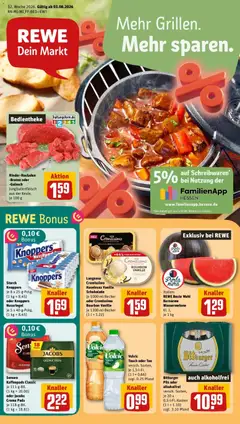 Vorschau von dem Prospekt des Geschäftes Rewe, gültig ab dem 03.08.2026