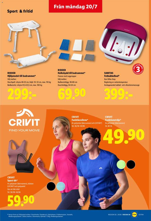 Nytt Lidl reklamblad från 20/07