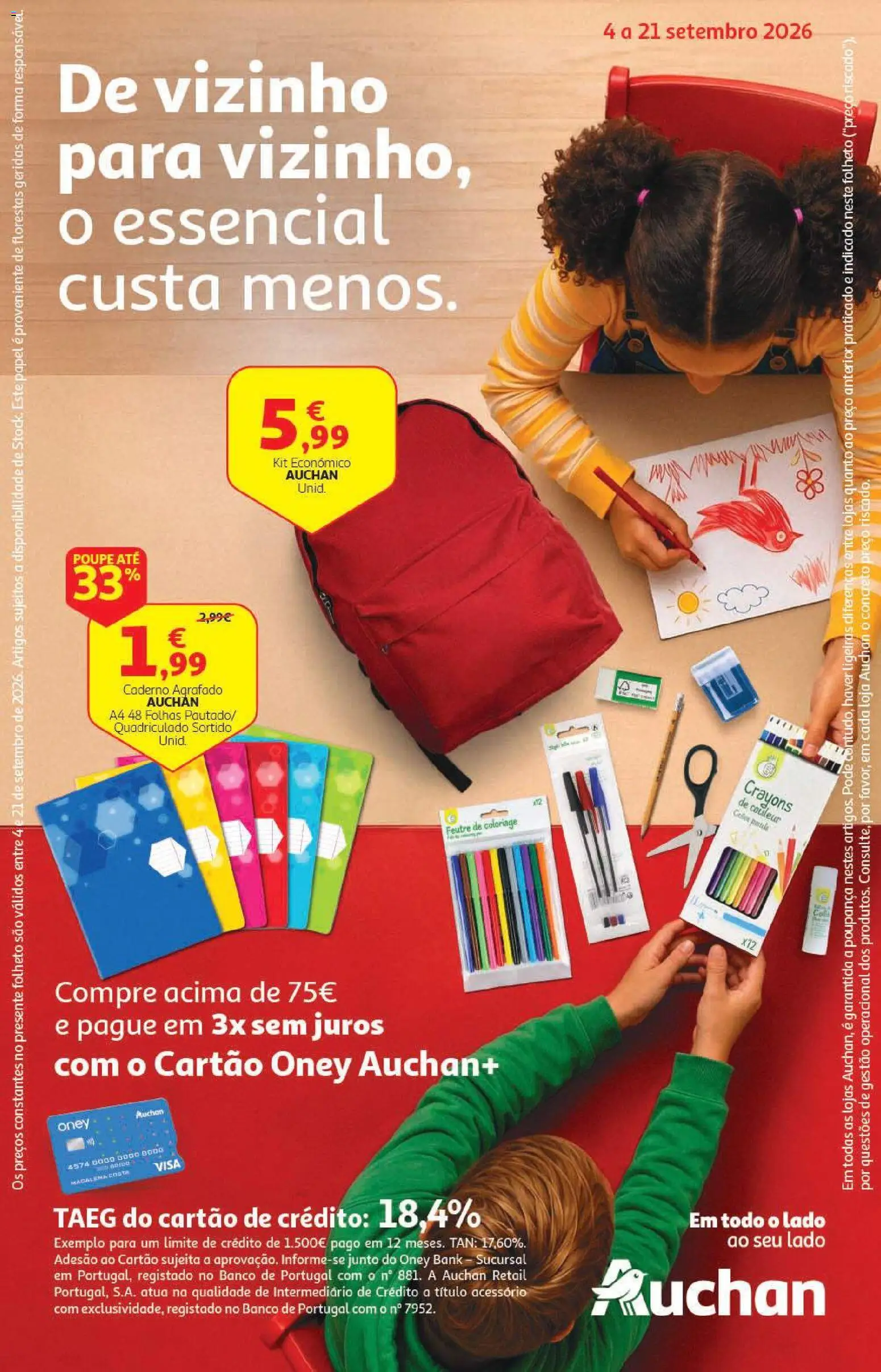 Pré-visualização do folheto da loja Auchan válida a partir de 04/09/2026