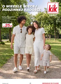 Pogląd gazetki "Kik gazetka" ze sklepu Kik ważnej od 27.04.2026