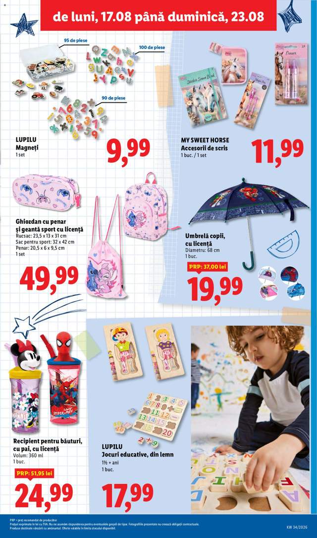 Noul catalog Lidl de la 17.08.