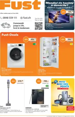 Vorschau des Merkblatts Fust aktionen FR vom Shop Fust gültig von 01.05.2026 bis 24.05.2026