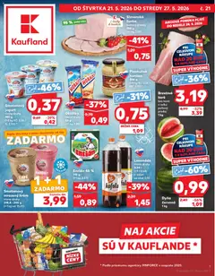 Náhľad Kaufland letáku platného od 21.05.2026