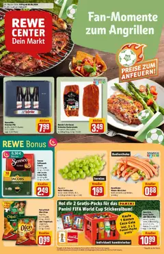 Vorschau von dem Prospekt des Geschäftes Rewe, gültig ab dem 08.06.2026