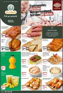 Vorschau von dem Prospekt des Geschäftes Globus, gültig ab dem 17.08.2026