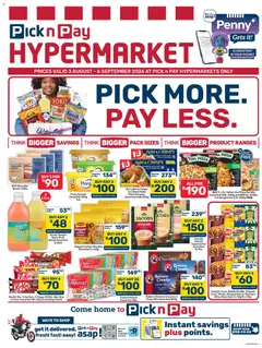 Preview of Pick n Pay flyer valid from 03/08/2026