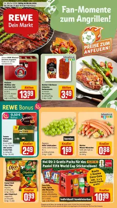 Vorschau von dem Prospekt des Geschäftes Rewe, gültig ab dem 08.06.2026