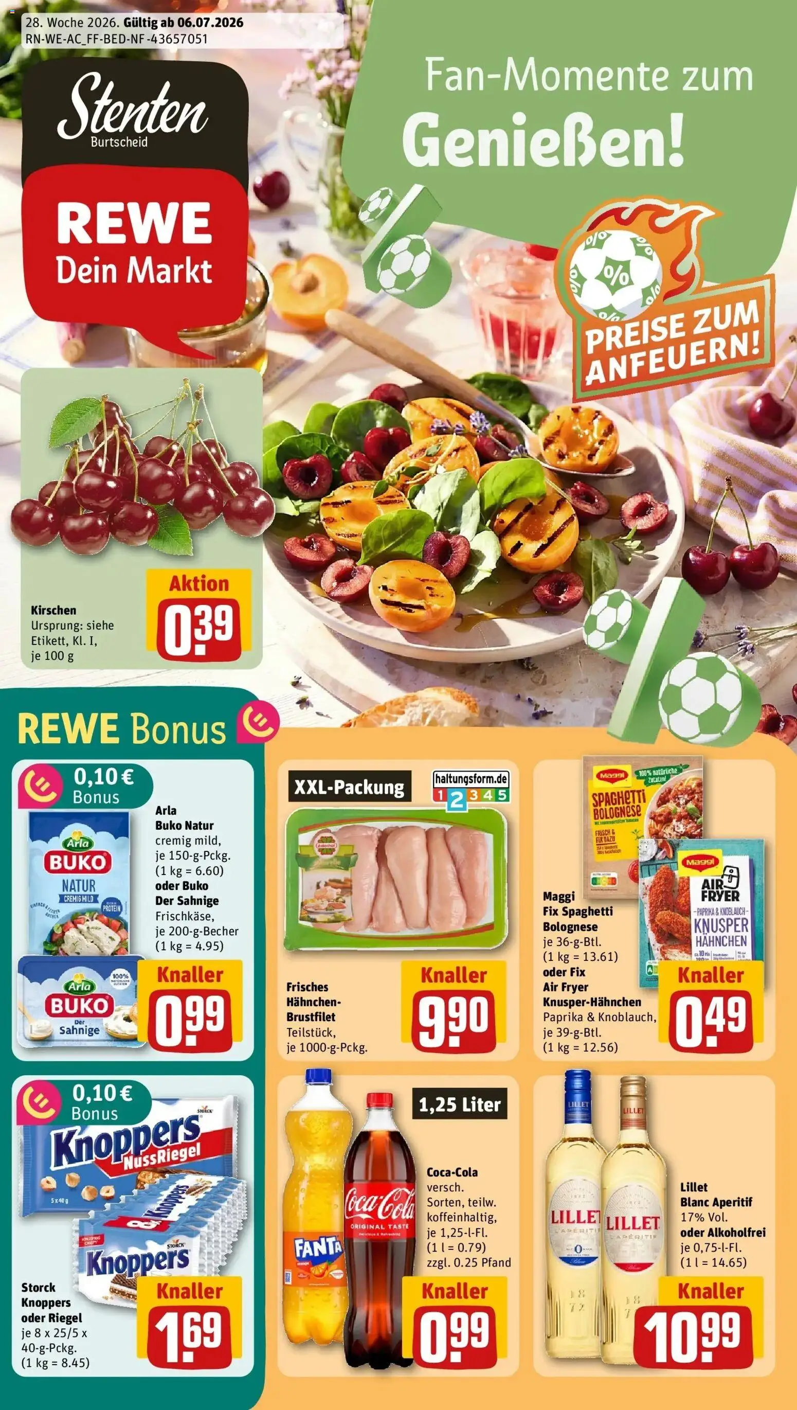 Vorschau von dem Prospekt des Geschäftes Rewe, gültig ab dem 05.07.2026