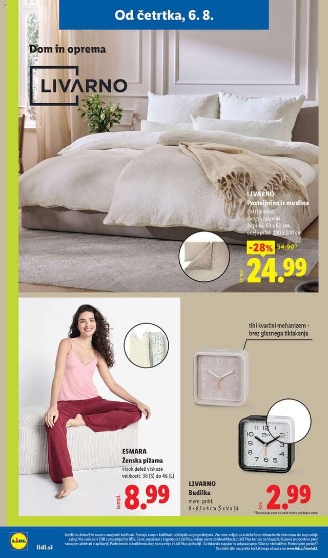 Novi Lidl katalog od 06.08.