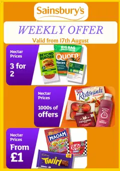 Preview of Sainsbury's Sainsbury's - Offers valid from 18/08/2026