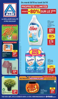 Prévisualisation de Aldi catalogue du magasin Aldi formulaire valide 20/10/2026