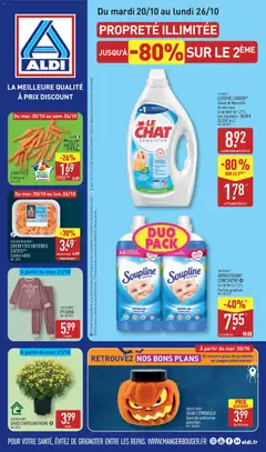 Prévisualisation de Aldi catalogue du magasin Aldi formulaire valide 20/10/2026