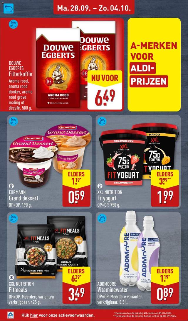 Nieuwe Aldi folder vanaf 28-09
