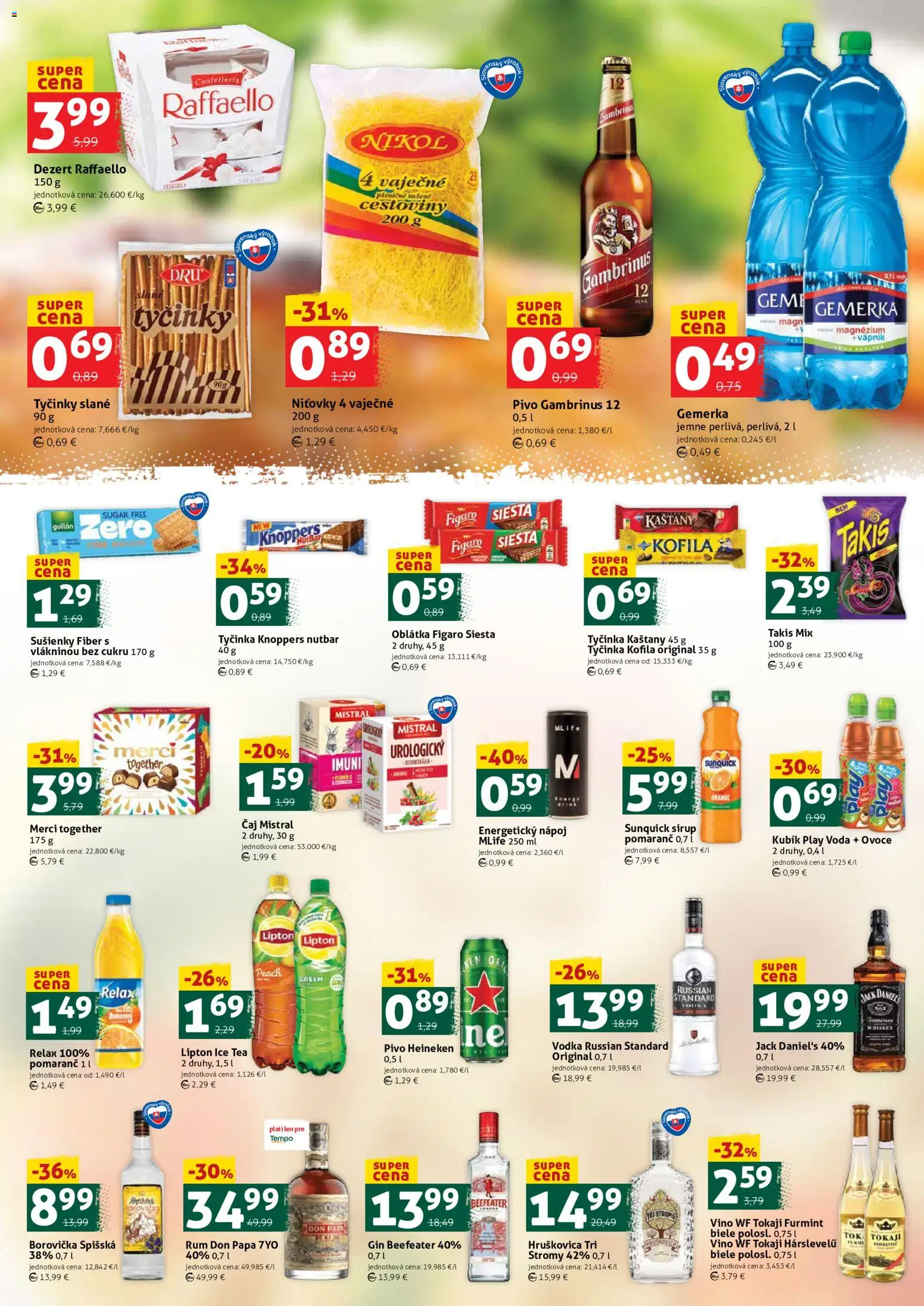 Náhľad COOP Jednota letáku platného od 28.08.2026